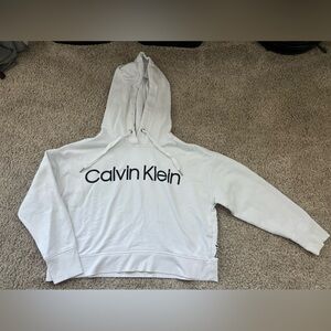 Calvin Klein Performance White Hoodie/Pull-Over